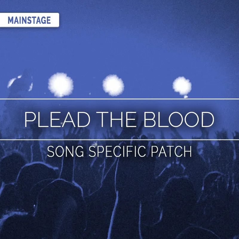 Plead The Blood Song Specific Patch