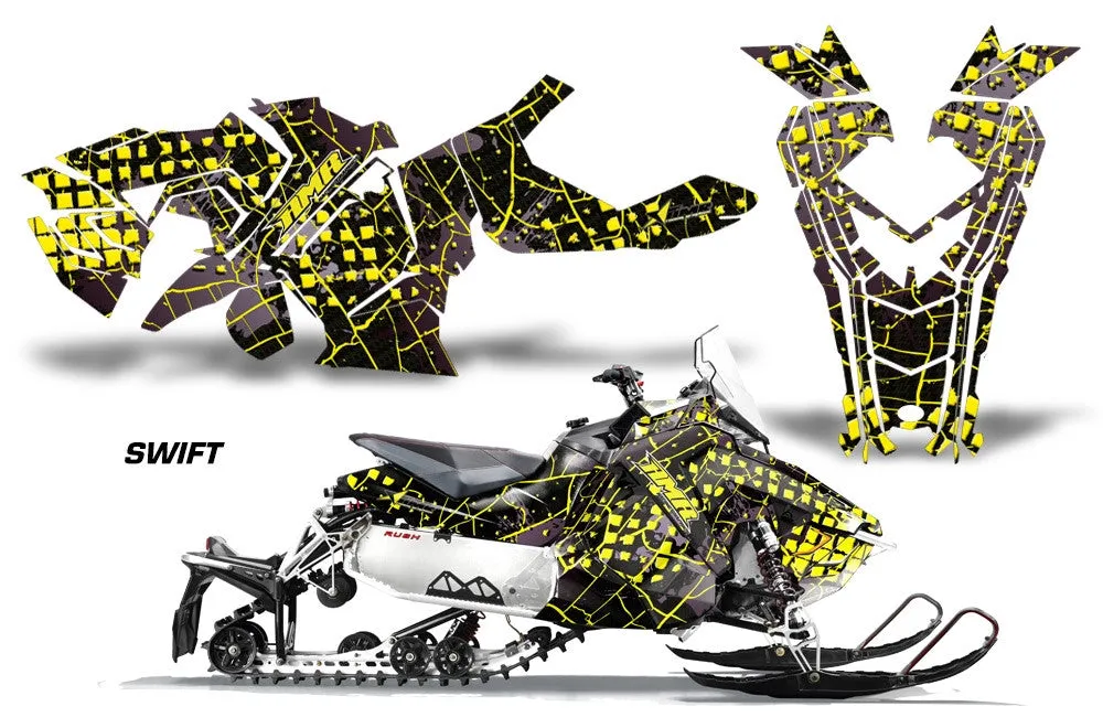 Polaris Axys Rush Pro-S, Switchback Pro-S, Switchback Adventure Graphics (2015 )