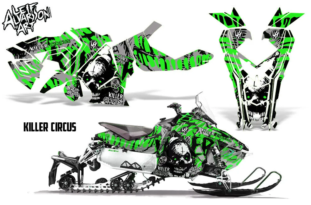 Polaris Axys Rush Pro-S, Switchback Pro-S, Switchback Adventure Graphics (2015 )