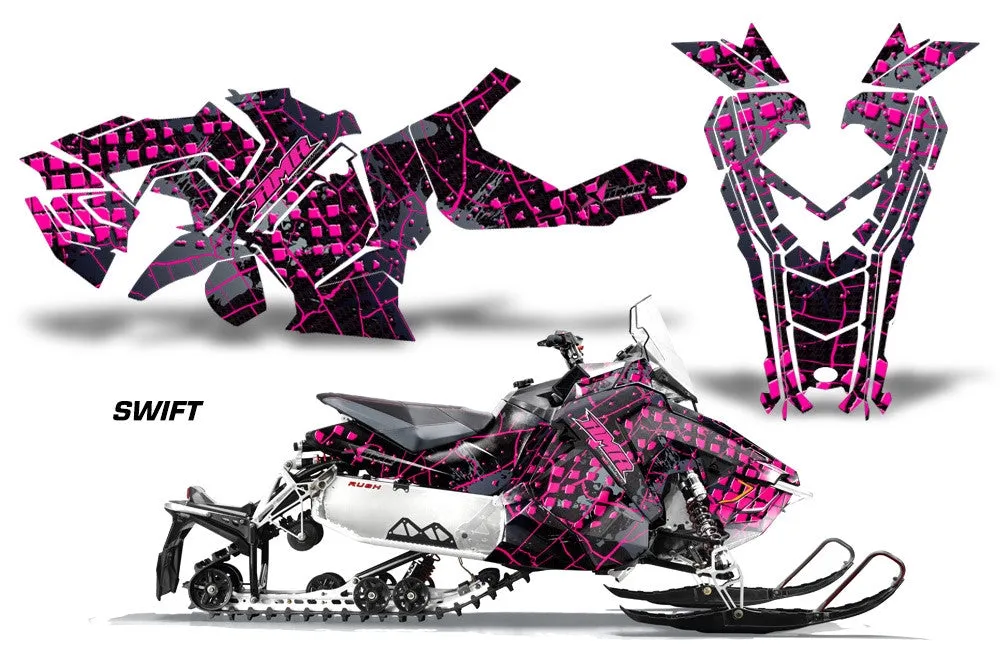 Polaris Axys Rush Pro-S, Switchback Pro-S, Switchback Adventure Graphics (2015 )