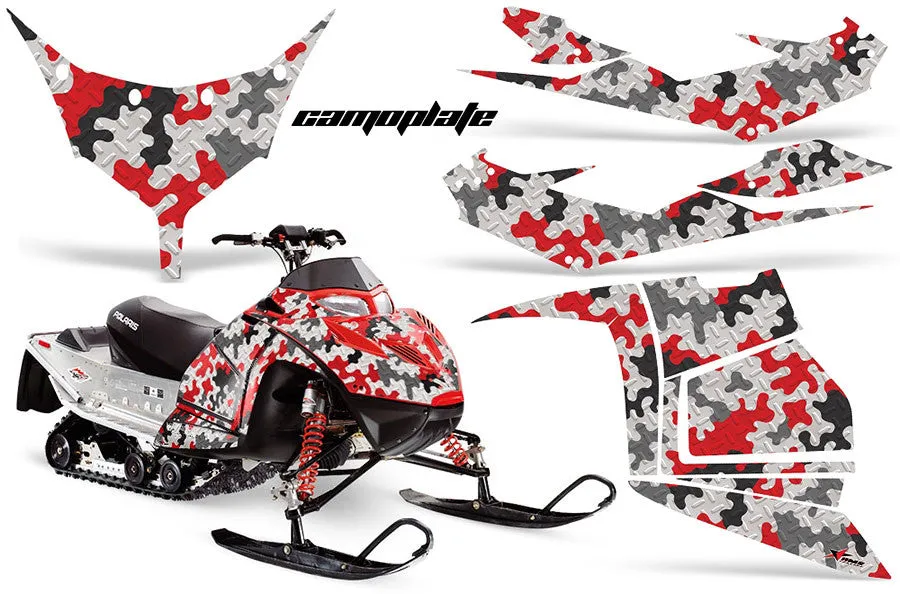 Polaris IQ Race 600 Snowmobile Graphics