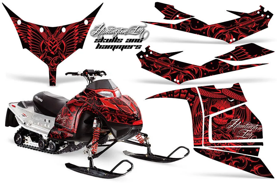 Polaris IQ Race 600 Snowmobile Graphics