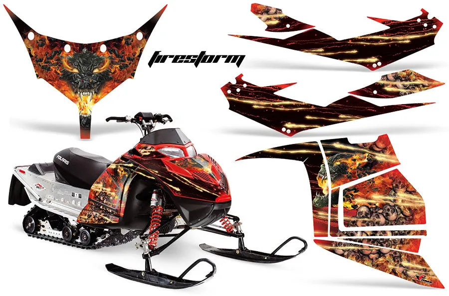 Polaris IQ Race 600 Snowmobile Graphics