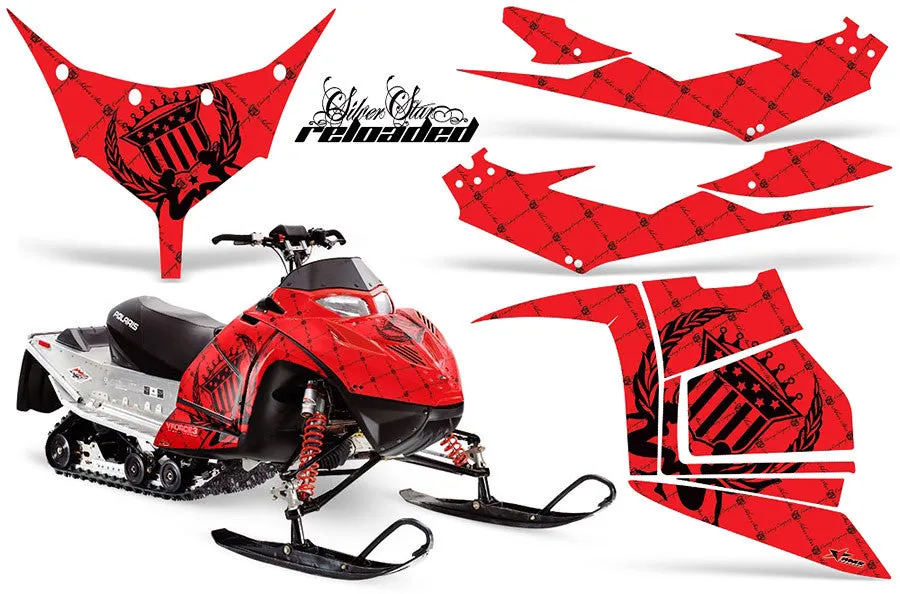 Polaris IQ Race 600 Snowmobile Graphics