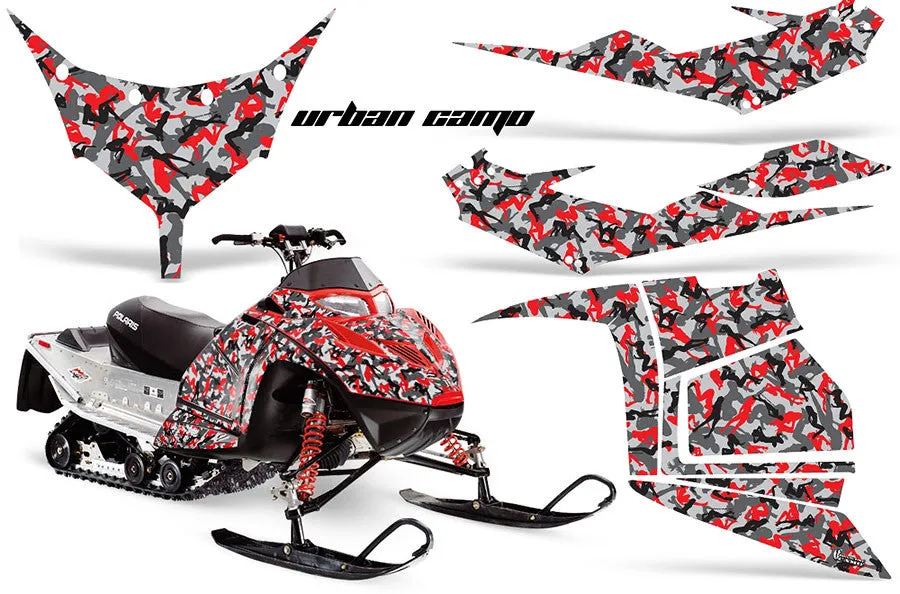 Polaris IQ Race 600 Snowmobile Graphics