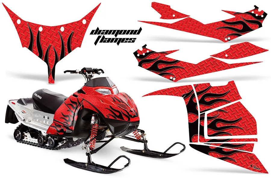 Polaris IQ Race 600 Snowmobile Graphics