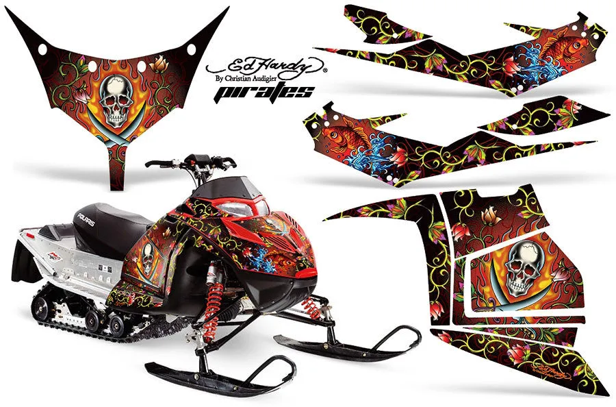 Polaris IQ Race 600 Snowmobile Graphics