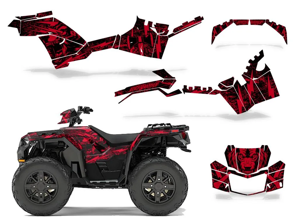 Polaris Sportsman 850/1000 ATV Quad Graphic Kit 2017-2019