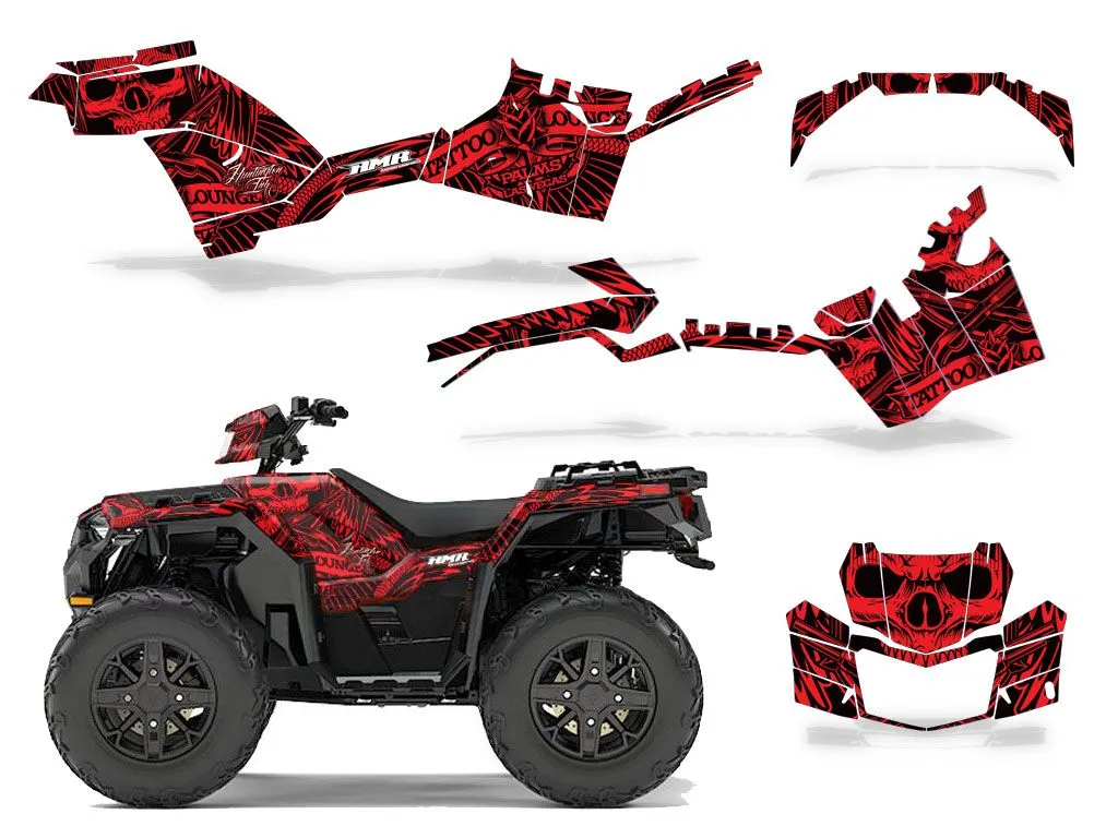 Polaris Sportsman 850/1000 ATV Quad Graphic Kit 2017-2019