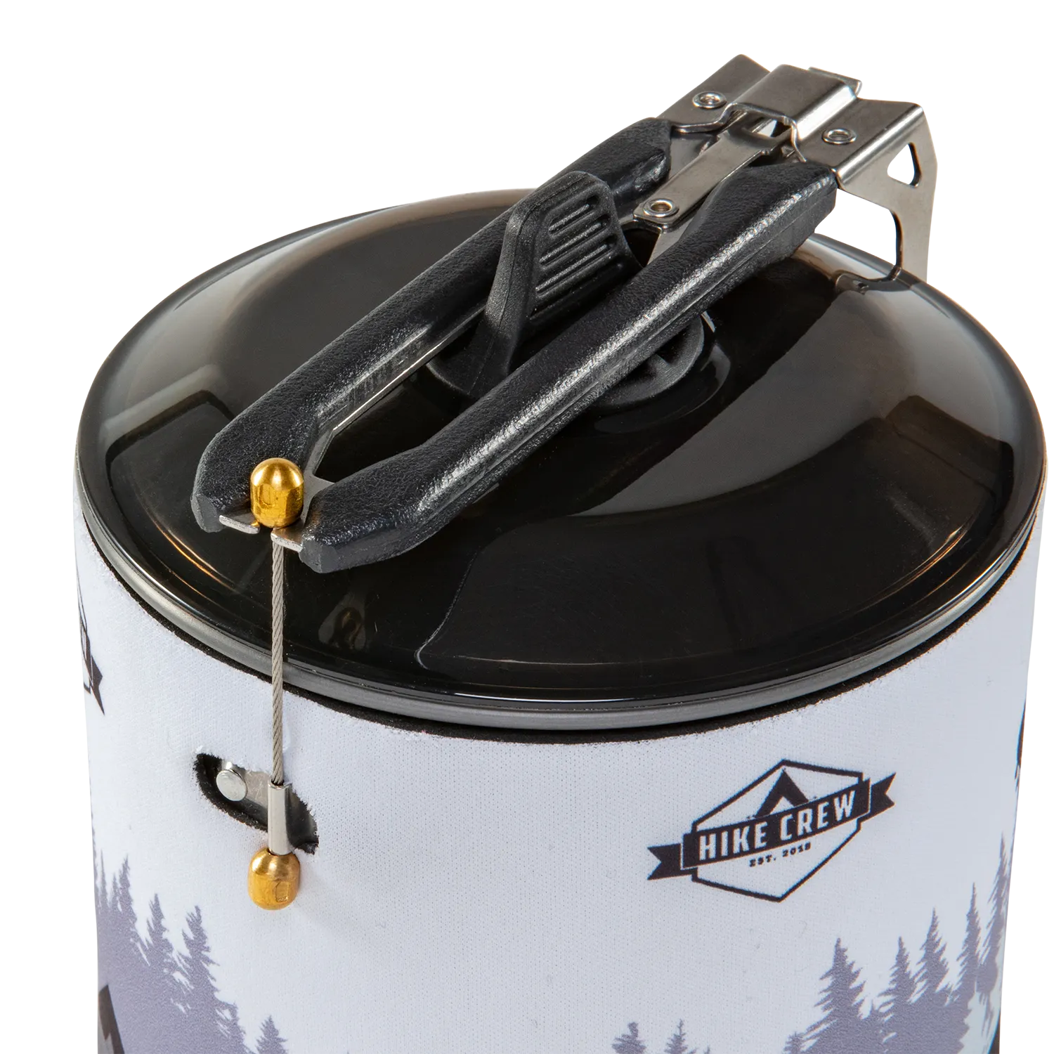 Portable Stove and Cooking System with 1L Pot, Compact Propane Stove Cooktop with Handle