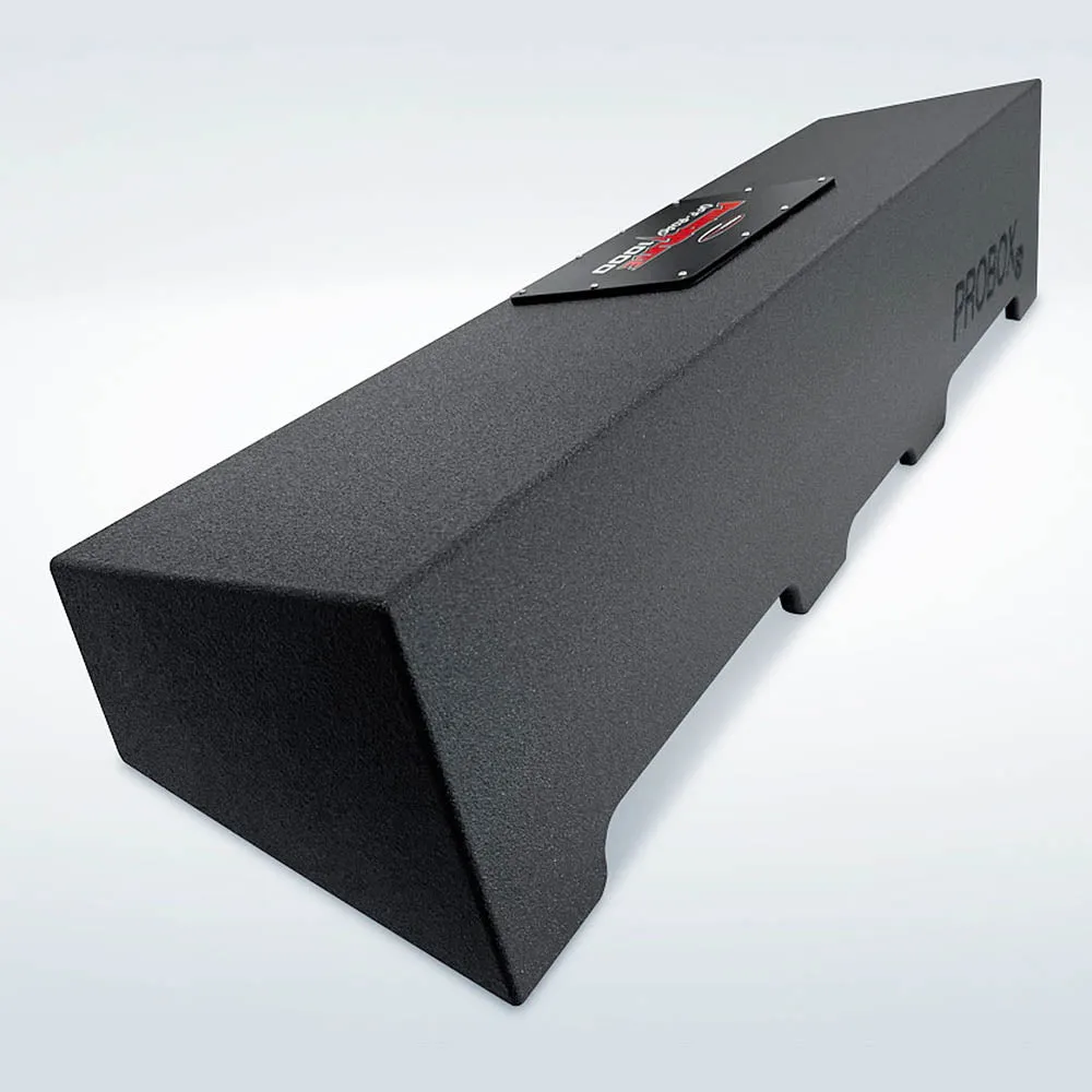 ProBox 10" Sub PAIR w/ 800W RMS Downfire Enclosure 2019 & Up Chevy/GMC Crew Cab