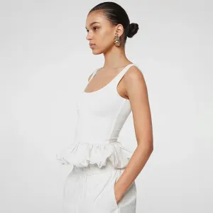 Puff Frill Stylish Tank Top