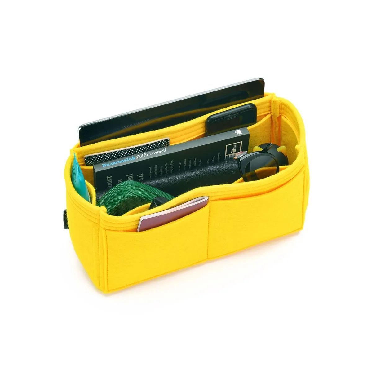 Purse Organizer Insert for Celine Trapaze, Classic Model Bag Organizer with Exterior Pockets