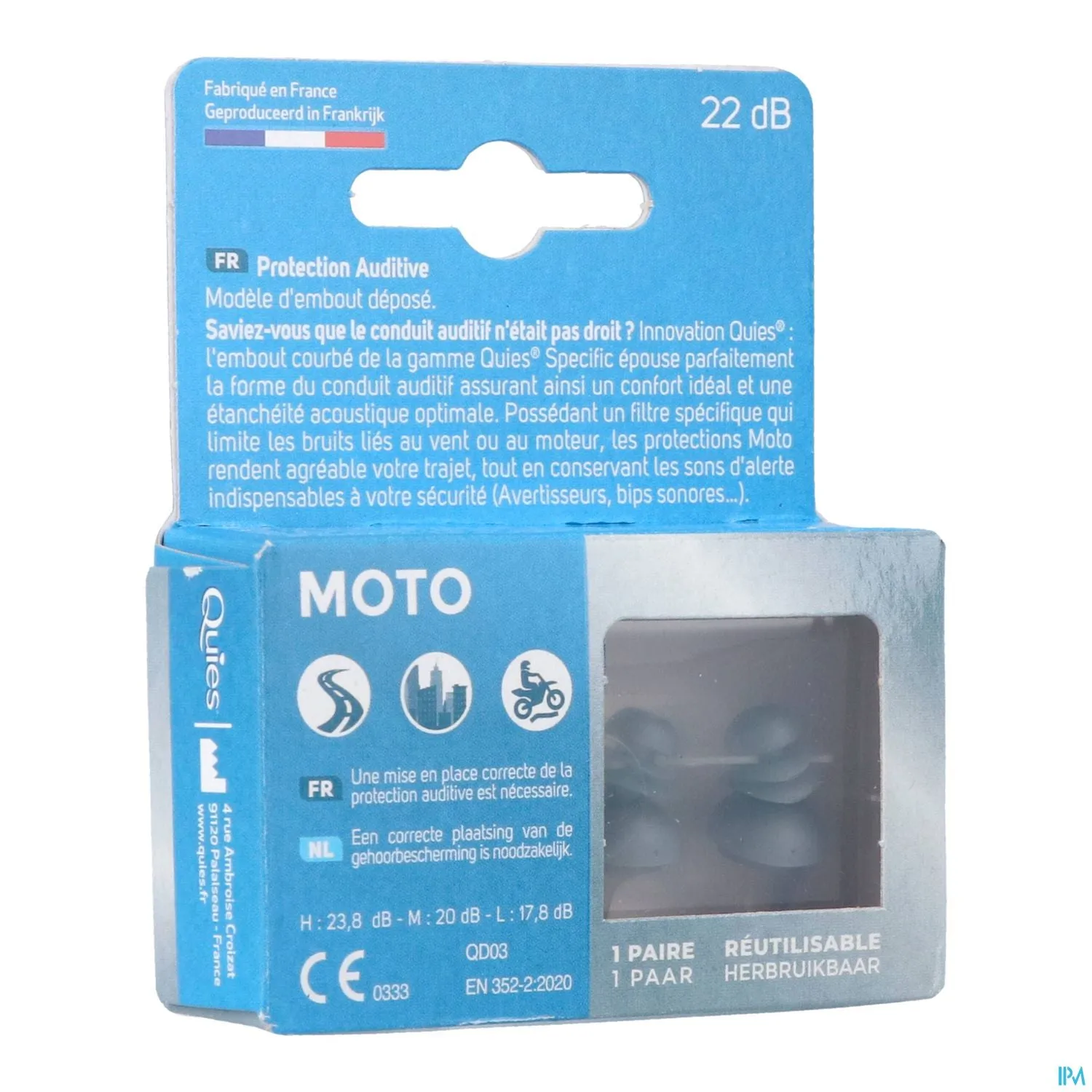 Quies Oordoppen Specific Moto