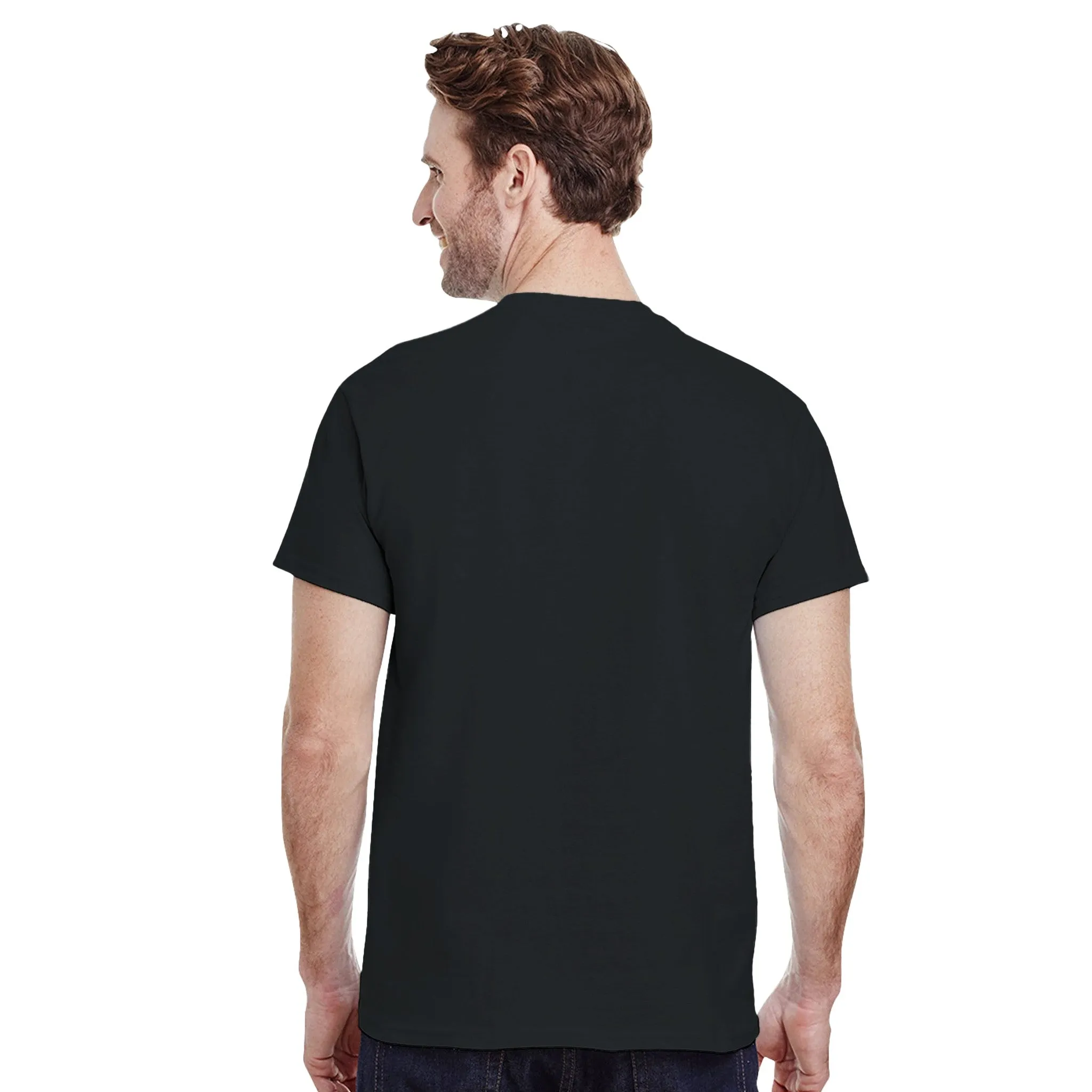 Ready for a Hauntingly Good Time? | Adult Unisex T-shirt | Gildan® 5000 Black