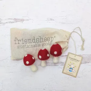 Red Amanita Mushrooms Eco Toys/Fresheners