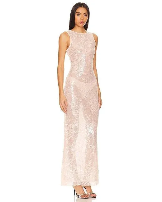 Rena Lace Stylish Maxi Dress