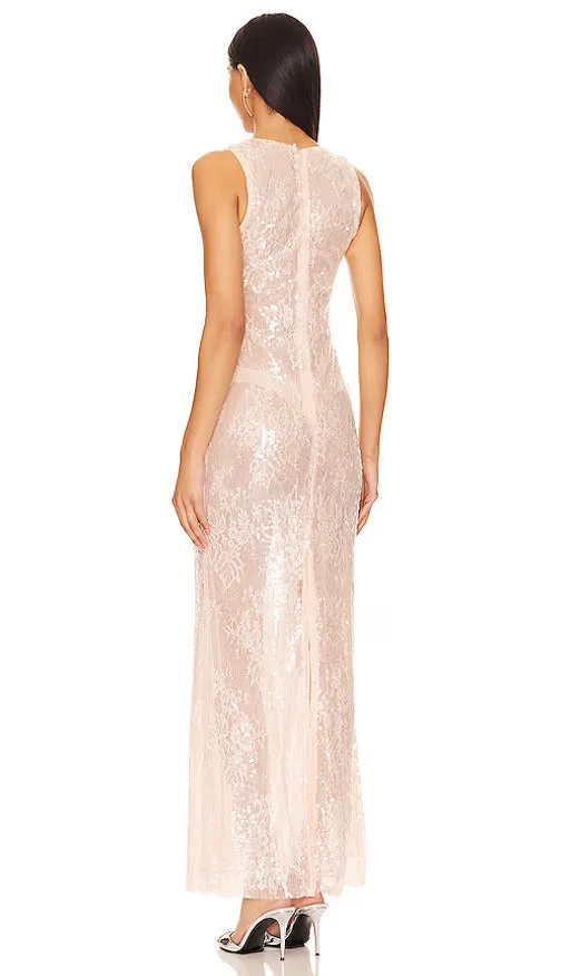 Rena Lace Stylish Maxi Dress