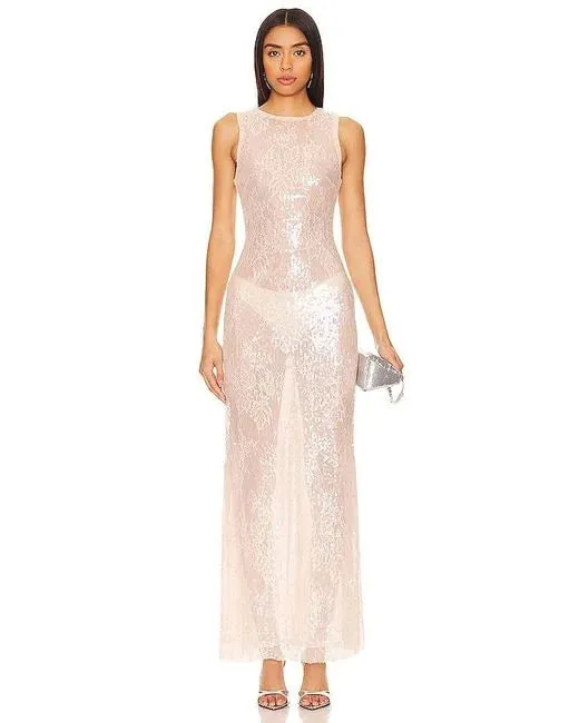 Rena Lace Stylish Maxi Dress