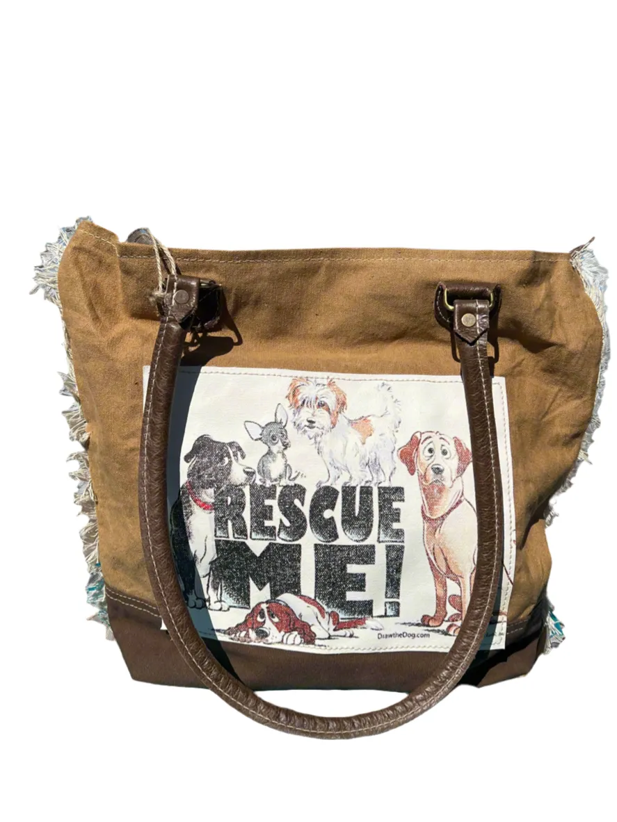 Rescue ME Two Tone Tote