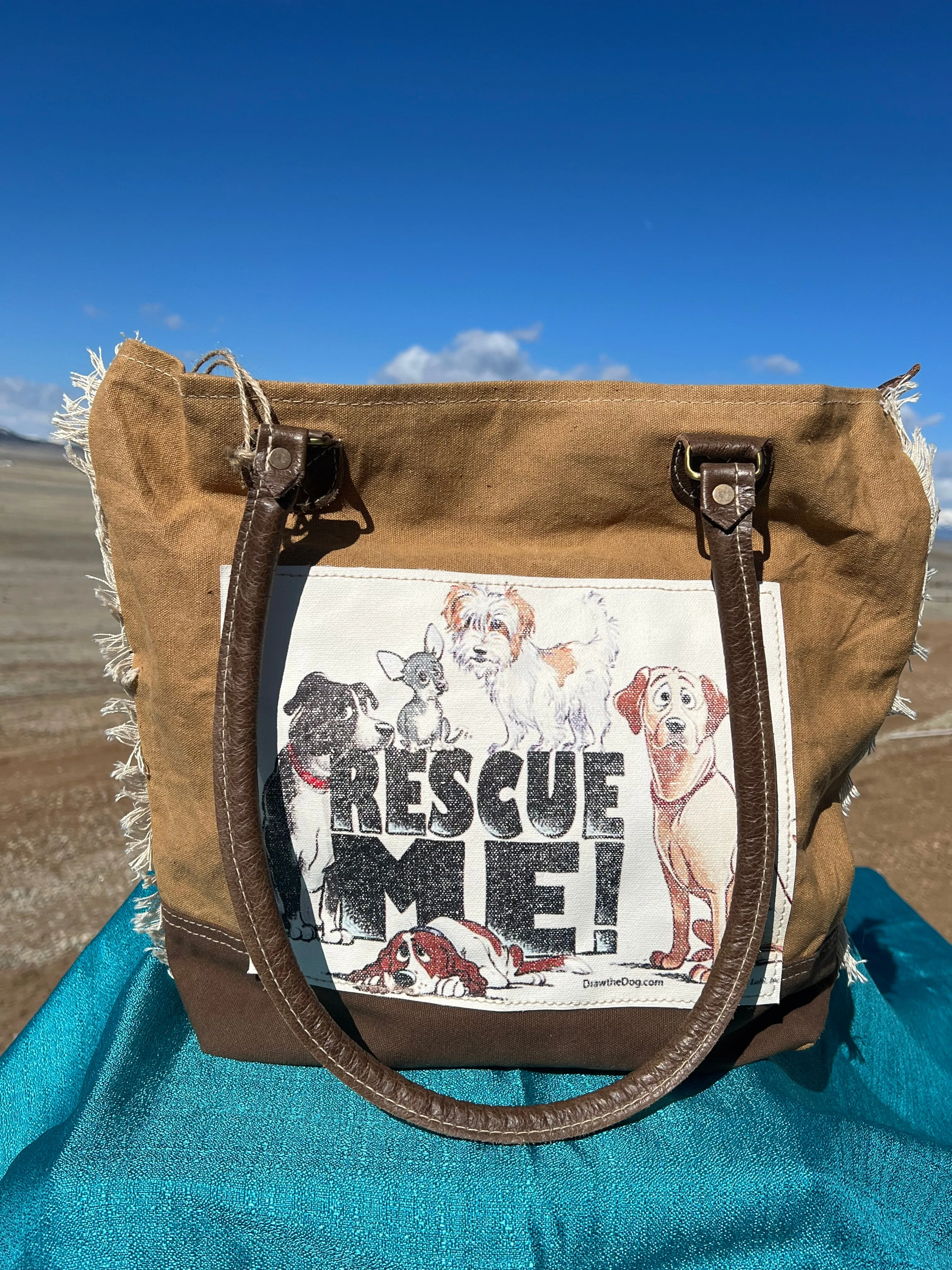 Rescue ME Two Tone Tote