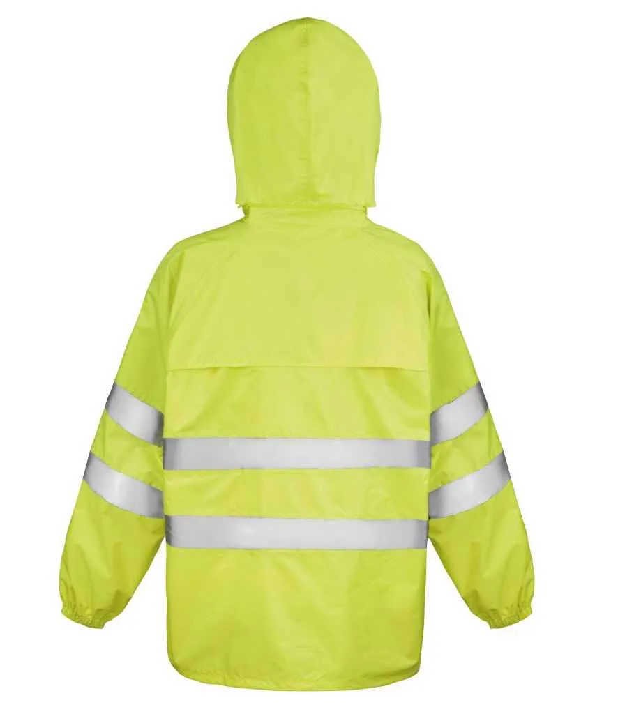 Result Safe-Guard Hi-Vis Waterproof Suit | Yellow