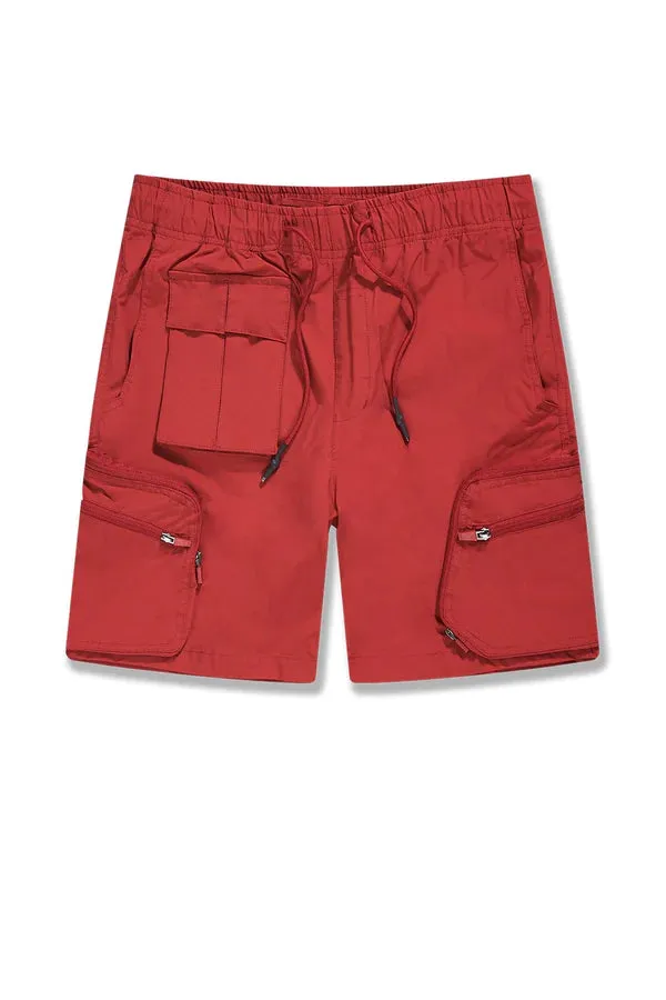 Retro - Altitude Cargo Shorts - Red