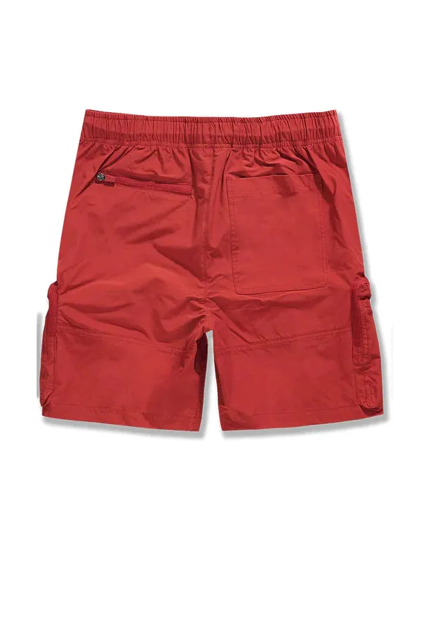 Retro - Altitude Cargo Shorts - Red