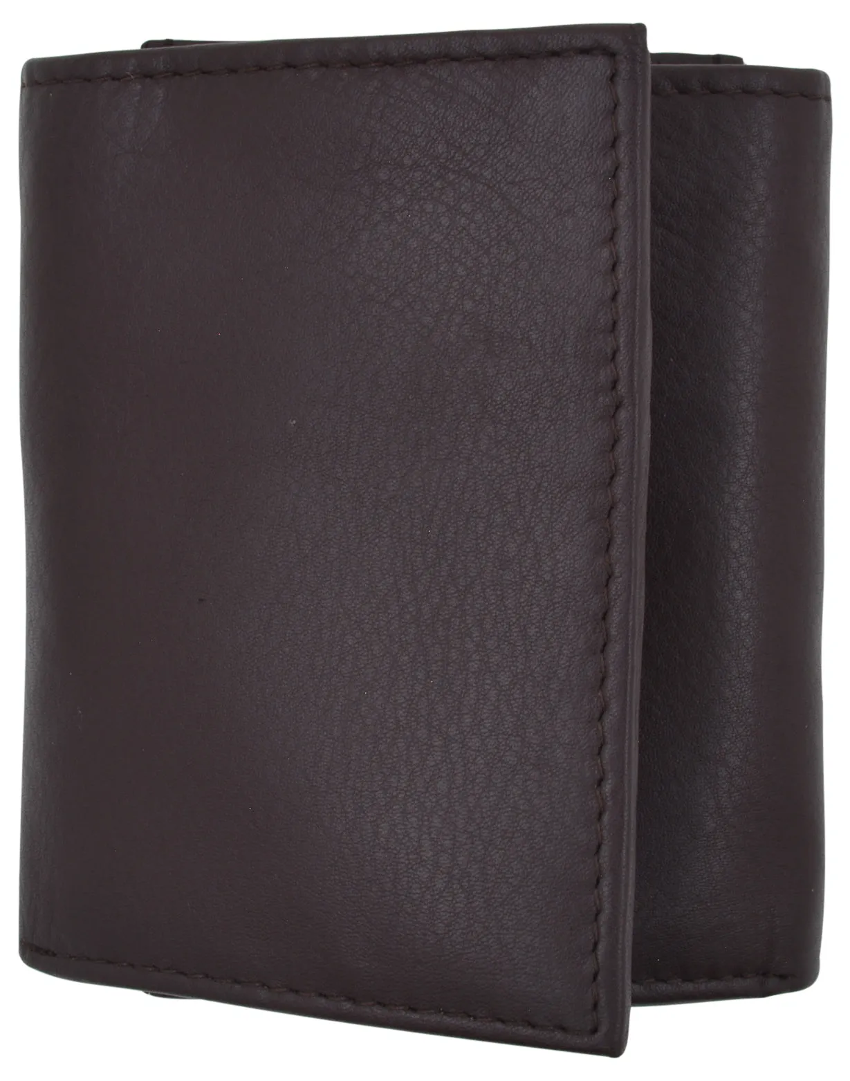 RFID Blocking Mens Trifold Wallet W/Removable Credit Card ID Holder