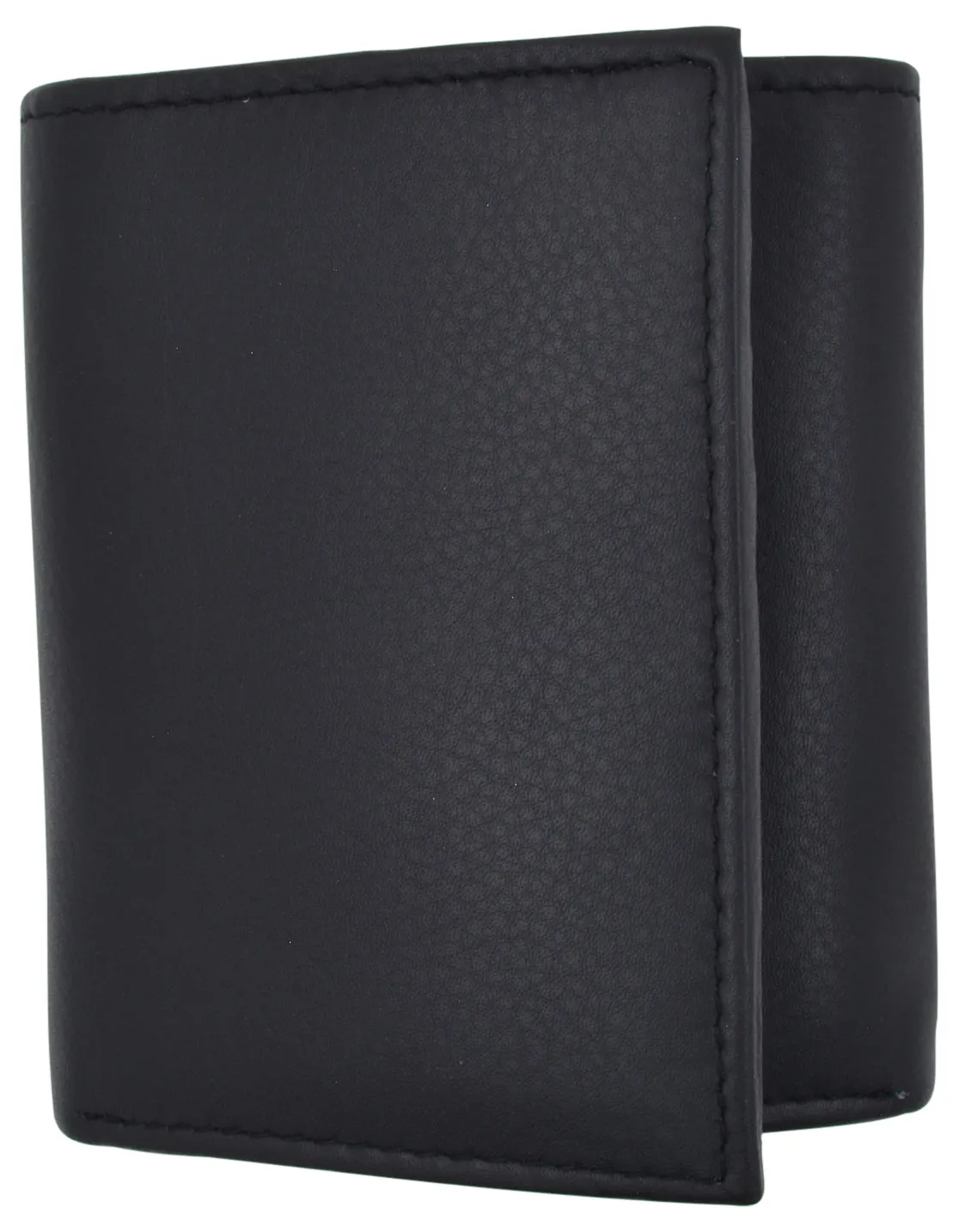 RFID Blocking Mens Trifold Wallet W/Removable Credit Card ID Holder