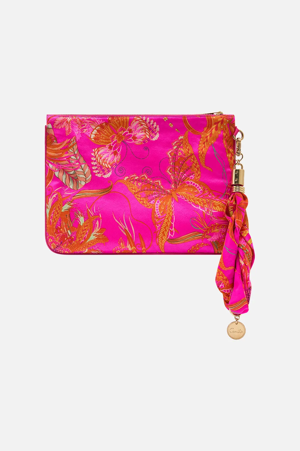 SCARF CLUTCH A HEART THAT FLUTTERS