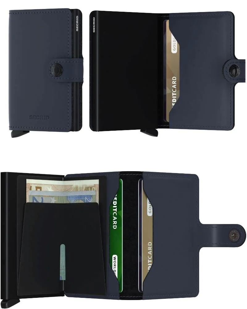 Secrid: Miniwallet Matte Night Blue