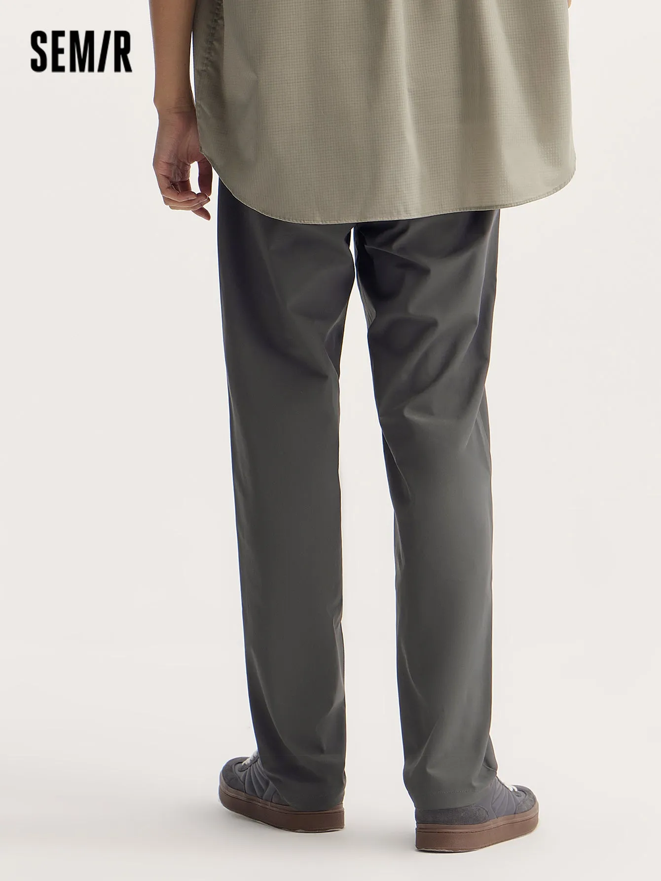 Semir Men Regular Fit Tapered TrousersCasual Trousers