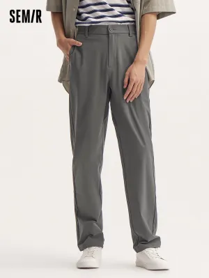 Semir Men Regular Fit Tapered TrousersCasual Trousers
