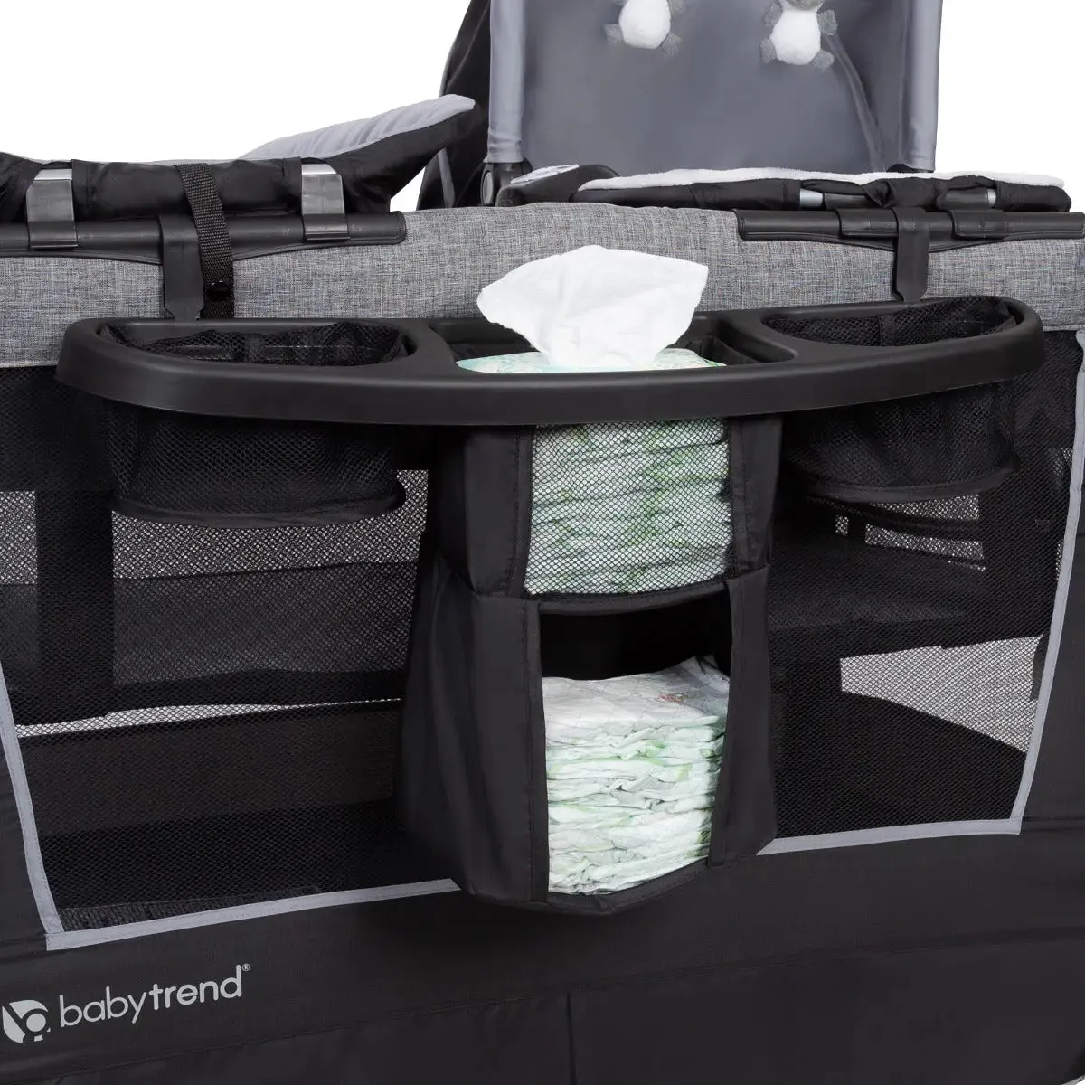 Simply Smart™ Nursery Center® Playard in Whisper Grey