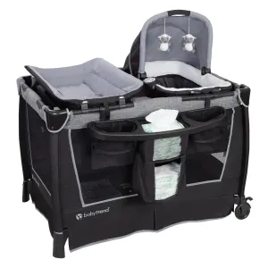 Simply Smart™ Nursery Center® Playard in Whisper Grey