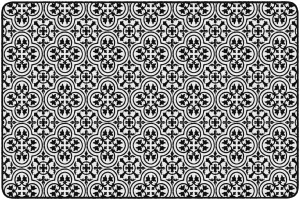 Simply Stylish Black & White Tile