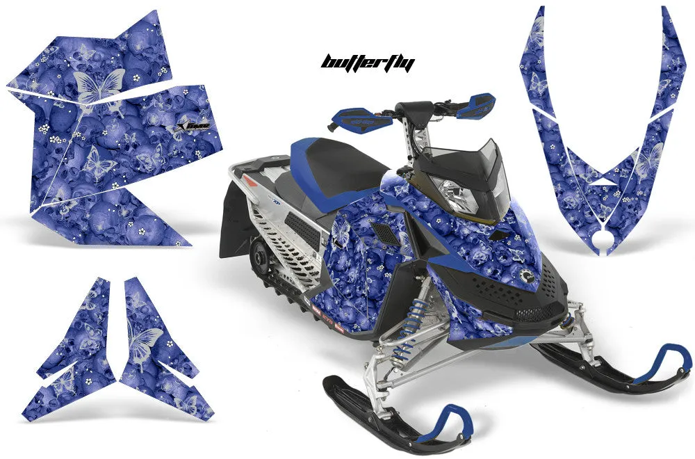 Ski Doo Rev XP Sled Snowmobile Graphic Wrap Kit (2008-2012)