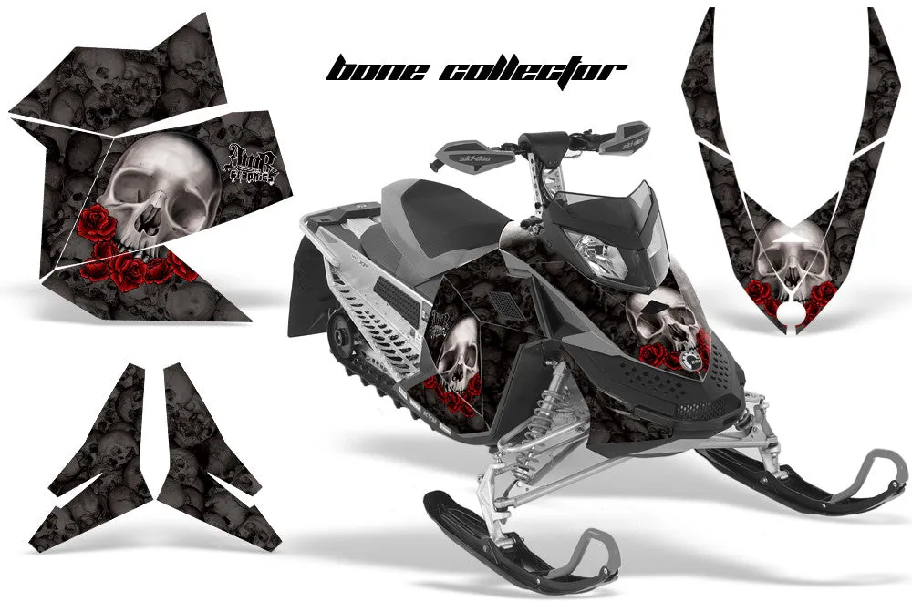 Ski Doo Rev XP Sled Snowmobile Graphic Wrap Kit (2008-2012)
