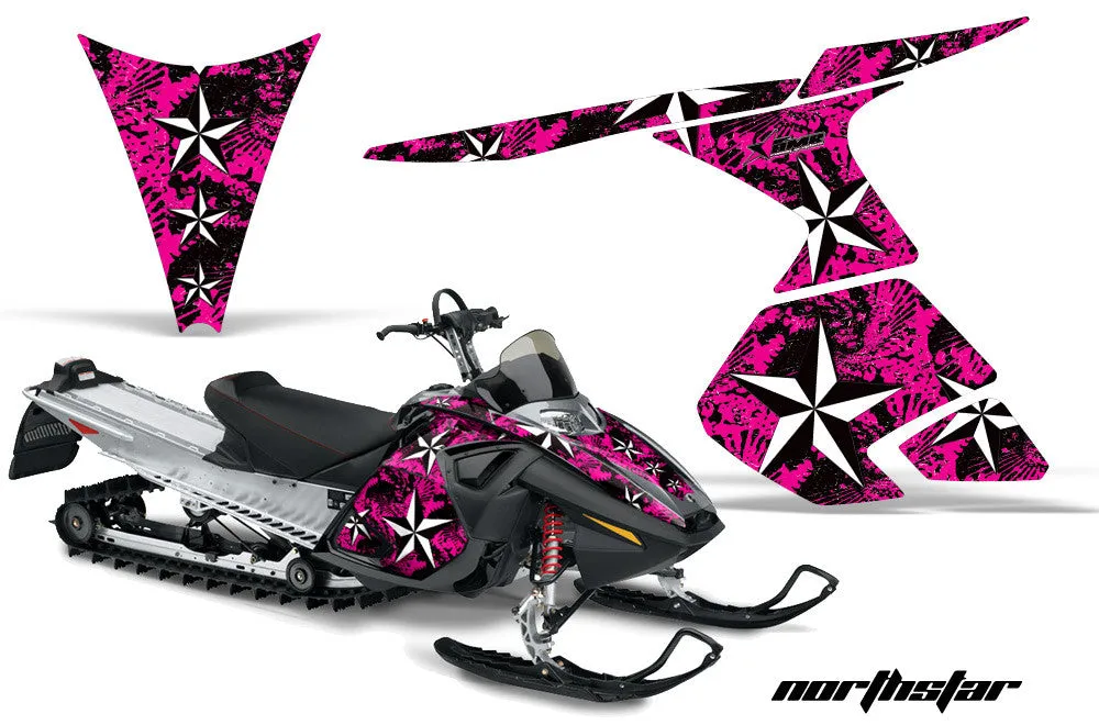 Ski Doo RT Sled Snowmobile Graphic Wrap Kit (2005-2009)