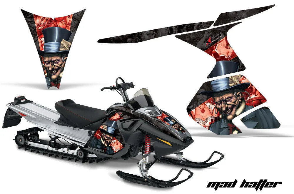 Ski Doo RT Sled Snowmobile Graphic Wrap Kit (2005-2009)