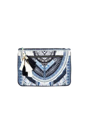 SMALL CANVAS CLUTCH TALES OF BATIK