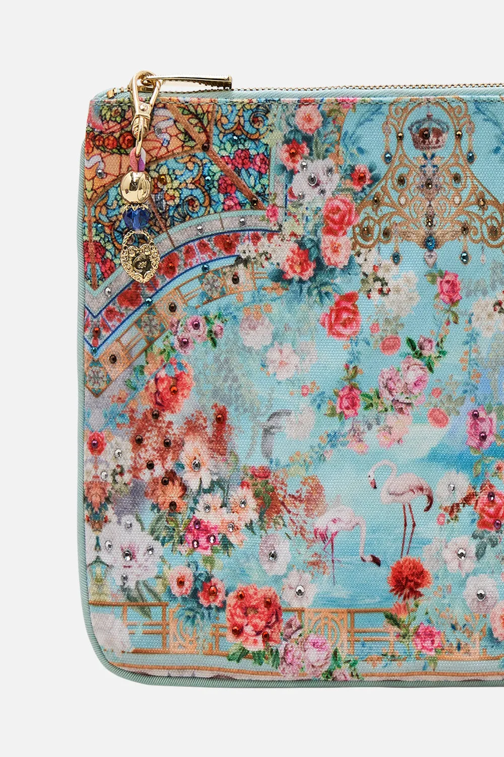 SMALL CANVAS CLUTCH THE JEWELLERY MUSEUM