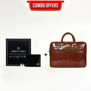 Smart Combo (Croc-Textured Bag   Wallet-bot Classic)