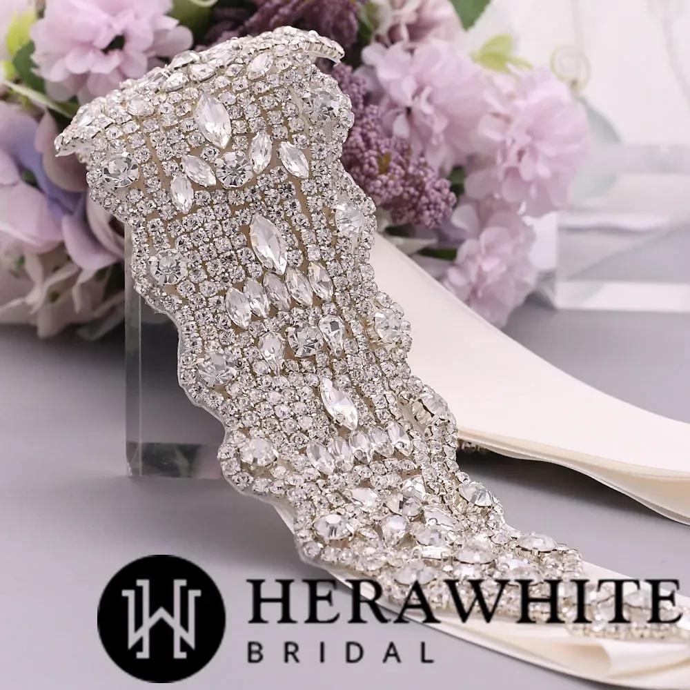 Sparkling Rhinestone Stylish Bridal Sash