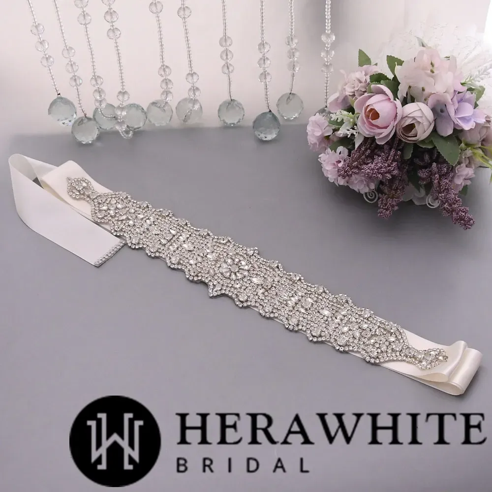 Sparkling Rhinestone Stylish Bridal Sash