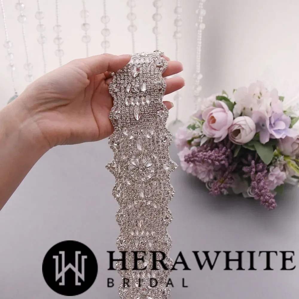 Sparkling Rhinestone Stylish Bridal Sash