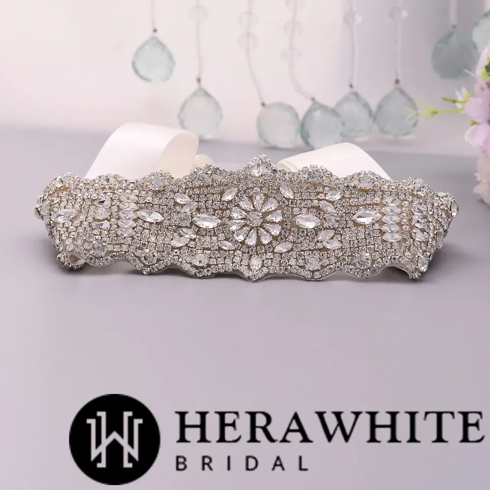 Sparkling Rhinestone Stylish Bridal Sash