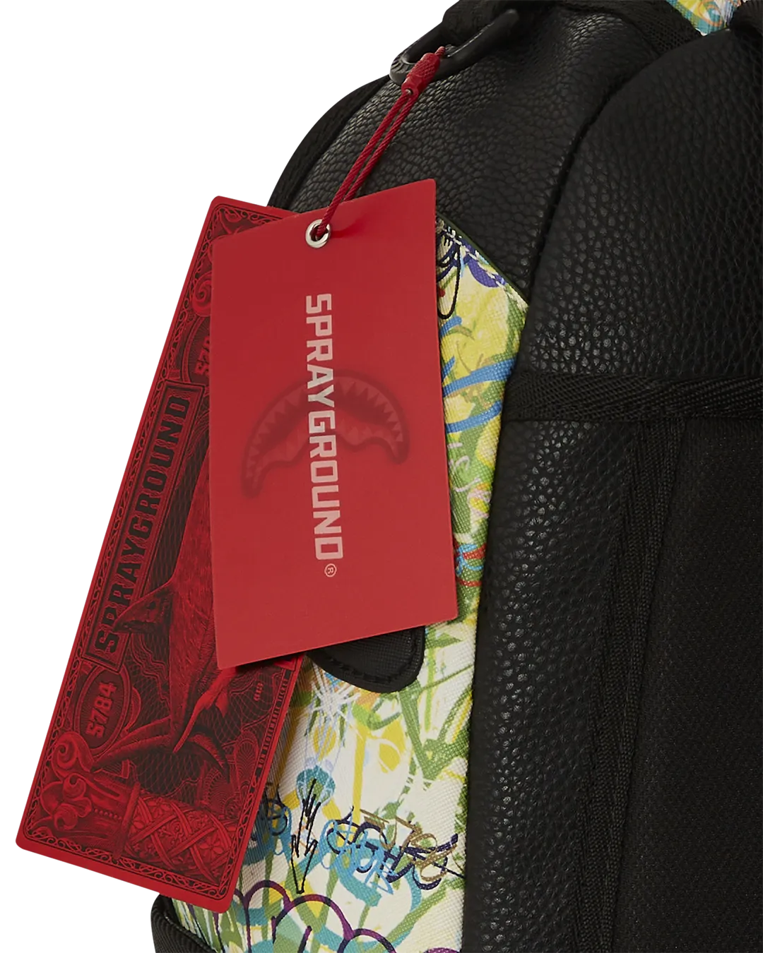 Sprayground New York to Buenos Aires Backpack - Black / Green / Yellow