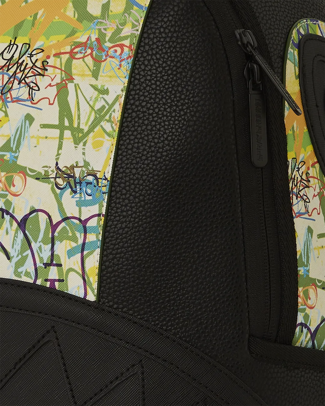 Sprayground New York to Buenos Aires Backpack - Black / Green / Yellow